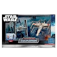 STAR WARS Micro Galaxy Squadron Evasive Action Battle Pack, 12 Piece Action Figures Playset, Collectible Blueprints Included