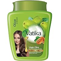 Dabur Vatika Deep Conditioning (Olive) Hair Mask (For Dry, Dull & Lifeless Hair) 500g