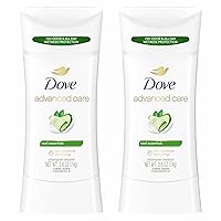 Dove Advanced Care Antiperspirant Deodorant Stick Cool Essentials Twin Pack for helping your skin barrier repair after shaving 2.6 oz