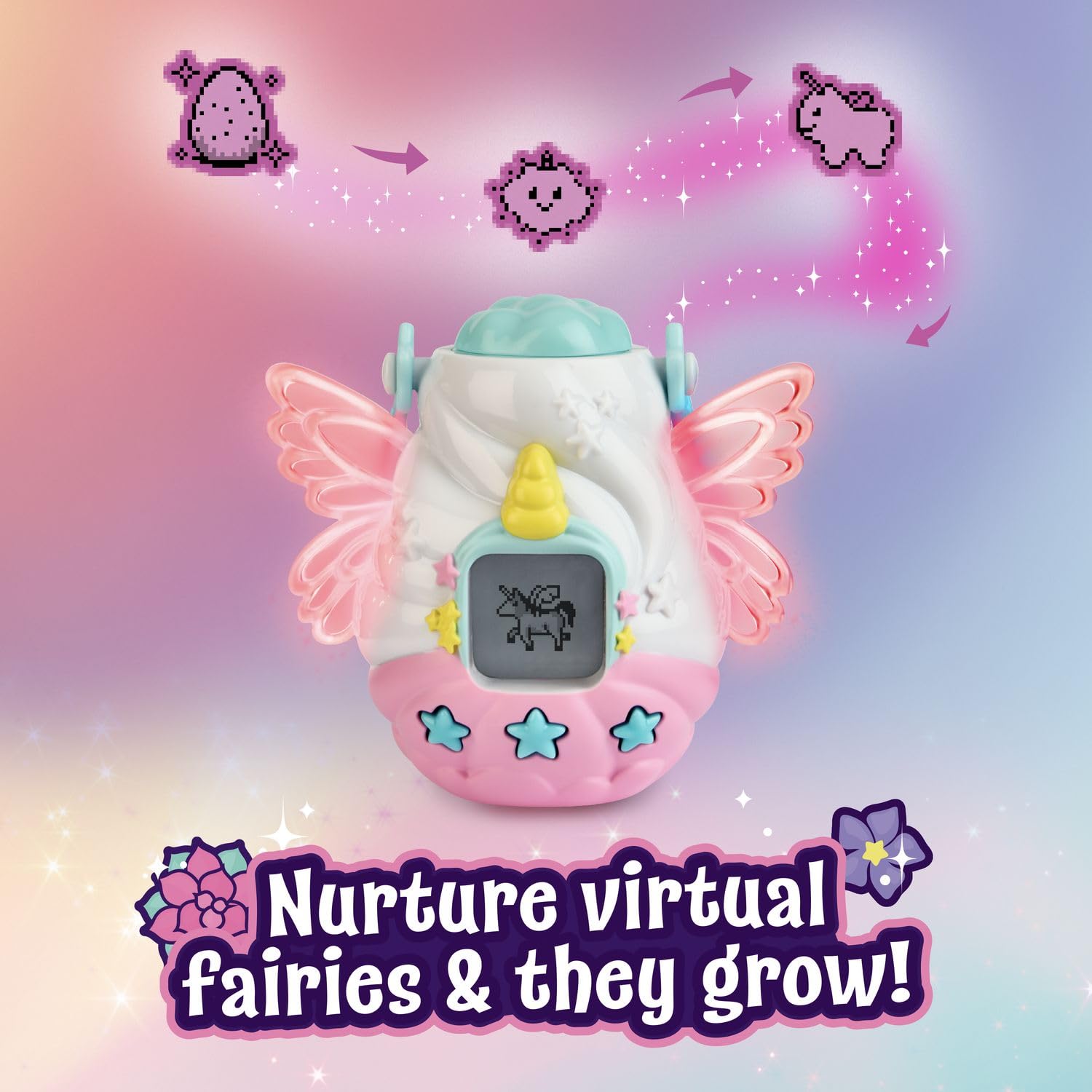 Got2Glow Fairy House – 9 Virtual Interactive Fairy Pets, Find, Care and Watch Them Grow (Ages 5+)