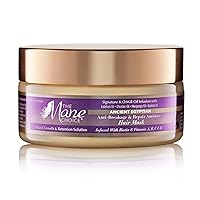 Ancient Egyptian Anti-Breakage & Repair Antidote Hair Mask for Coily, Wavy & Curly Hair, 8 Ounce