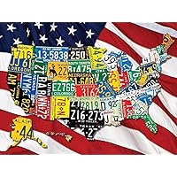 State Plates 400 Piece Family Jigsaw Puzzle