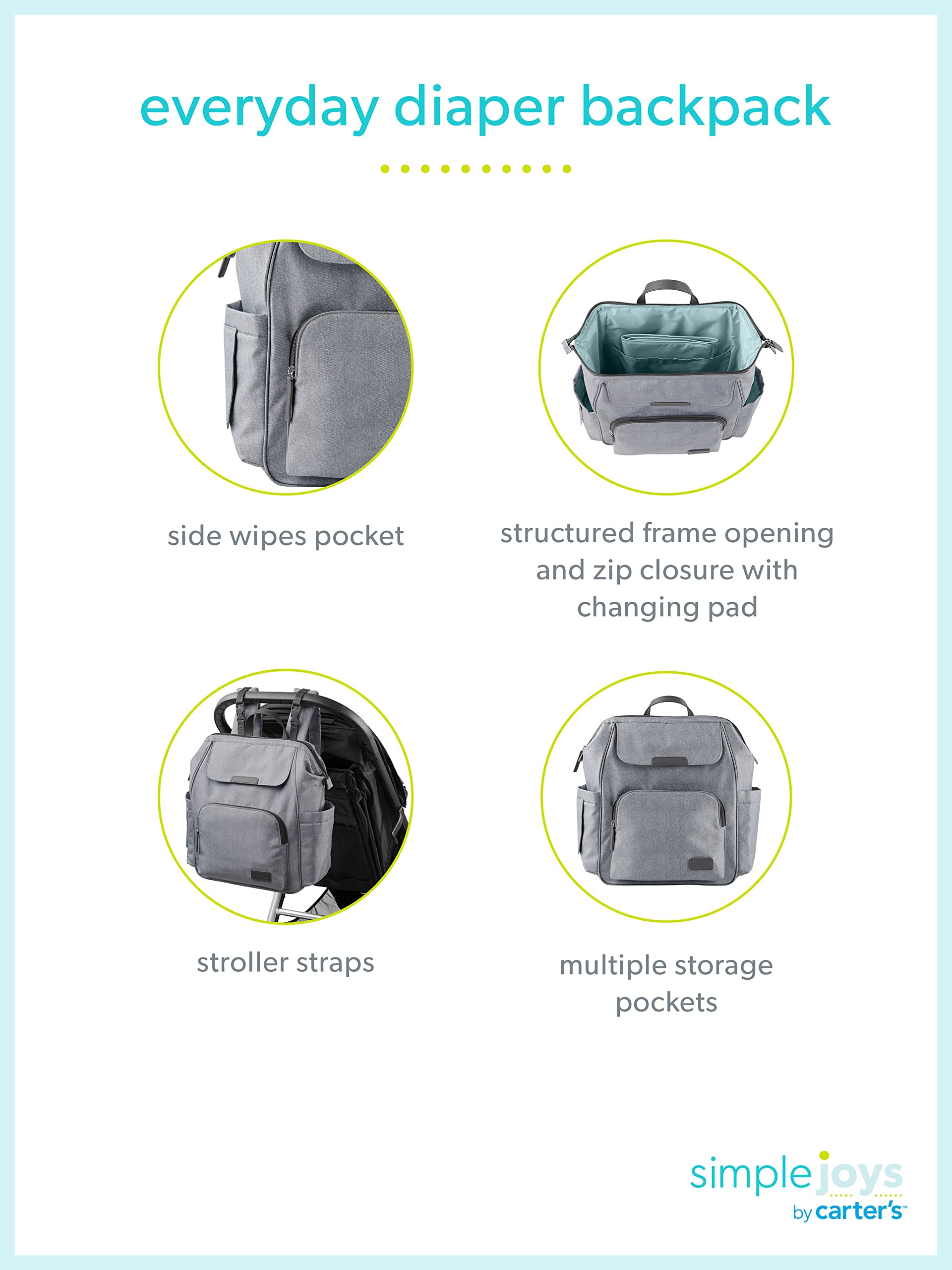 Simple Joys by Carter's Baby Everyday Diaper Backpack