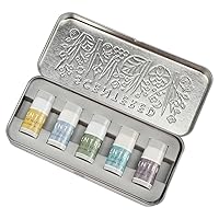 Scentered Aromatherapy Balm Mindful Minis in Gift Set Tin - Essential Oil Blends: Sleep Well, De-Stress, Escape, Happy & Focus