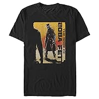 STAR WARS Book of Boba Fett Takeover Time Young Men's Short Sleeve Tee Shirt