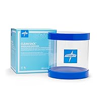 Medline Emesis Bags Plastic Dispenser, Mounts Anywhere, Holds up to 24 Vomit Bags, Case of 6