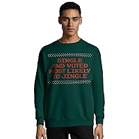 Hanes Men's Ugly Christmas Sweatshirt