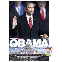 President Obama - Inauguration Wall Poster with Push Pins