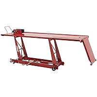 Strongway Steel Hydraulic Motorcycle Lift, 1100-Lb. Capacity, Model# ZD04101D-500