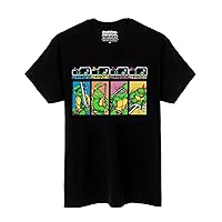 Teenage Mutant Ninja Turtles T-Shirt Mens TMNT Arcade Game Retro Top