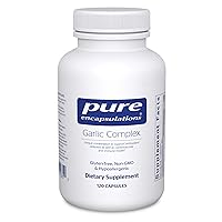 Garlic Complex | Supplement to Support Antioxidant Defenses, Immune Health, and The Cardiovascular System* | 120 Capsules