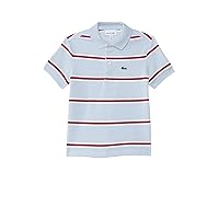 Lacoste Kids' Short Sleeve Striped Childrens Polo Shirt