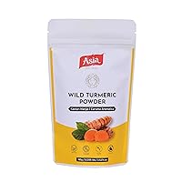 Asia Wild turmeric Powder by Asia | 100g /3.5 Oz | Kasturi Manjal | Curcuma Aromatica |100% Natural – Nothing external added | Best for Preparing Turmeric Face Mask | For Face Packs & Face Mask