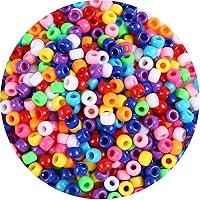 GMMA Pony Bead Shapes for Kids Crafts Star Beads for Bracelets 600 Pcs  Kandi Beads for Braids for Girls Pony Beads Bulk for Jewelry Making  Supplies