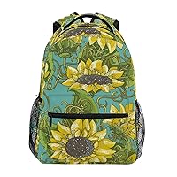 ALAZA Sunflower?Summer School Bag Travel Knapsack Bags for Primary Junior High School