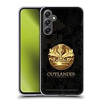 Head Case Designs Officially Licensed Outlander Scotland Thistle Seals and Icons Soft Gel Case Compatible with Samsung Galaxy A34 5G