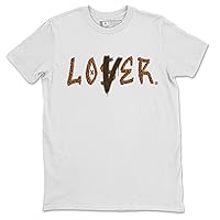 5 Burgundy Design Printed Loser Lover Sneaker Matching T-Shirt