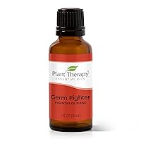 Germ Fighter Essential Oil Blend 100% Pure, Undiluted, Natural Aromatherapy, Therapeutic Grade 30 mL (1 oz)