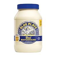 Blue Plate Real Mayonnaise, Homestyle Mayo For Chicken Salad to Deviled Eggs, 30 Fl Oz (Pack of 1)