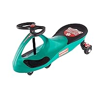 Ambulance Wiggle Car Ride On Toy ? No Batteries, Gears or Pedals ? Twist, Swivel, Go ? Outdoor Ride Ons for Kids 3 Years and Up by Lil? Rider (Green)