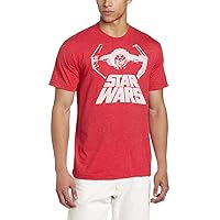 Star Wars Men's big Tie Fighter, Star Wars Logo T-shirt