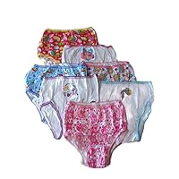 Little Girls' My Little Pony Rotating Print Underwear Set (Pack of 7)