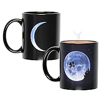 E.T The Extra-Terrestrial Moon Scene Heat Color Change Reactive Ceramic Coffee Mug