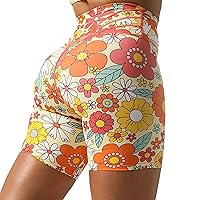 Aoxjox Trinity Workout Biker Shorts for Women Tummy Control High Waisted Exercise Athletic Gym Running Yoga Shorts 6