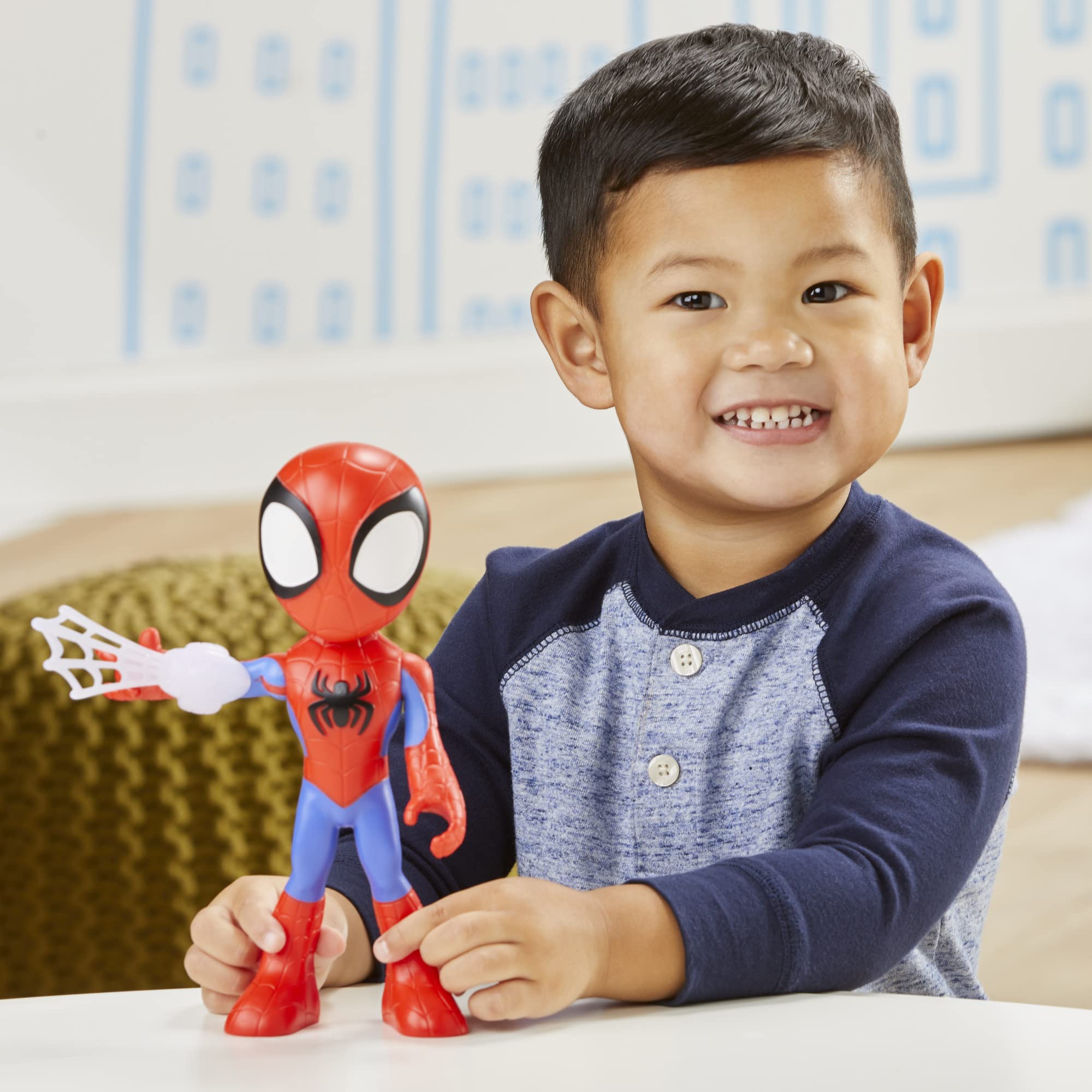 Marvel Spidey and His Amazing Friends Supersized Hero Multipack, 3 Large Action Figures, Preschool Super Hero Toy, Ages 3 and Up, 9 Inches (Amazon Exclusive)