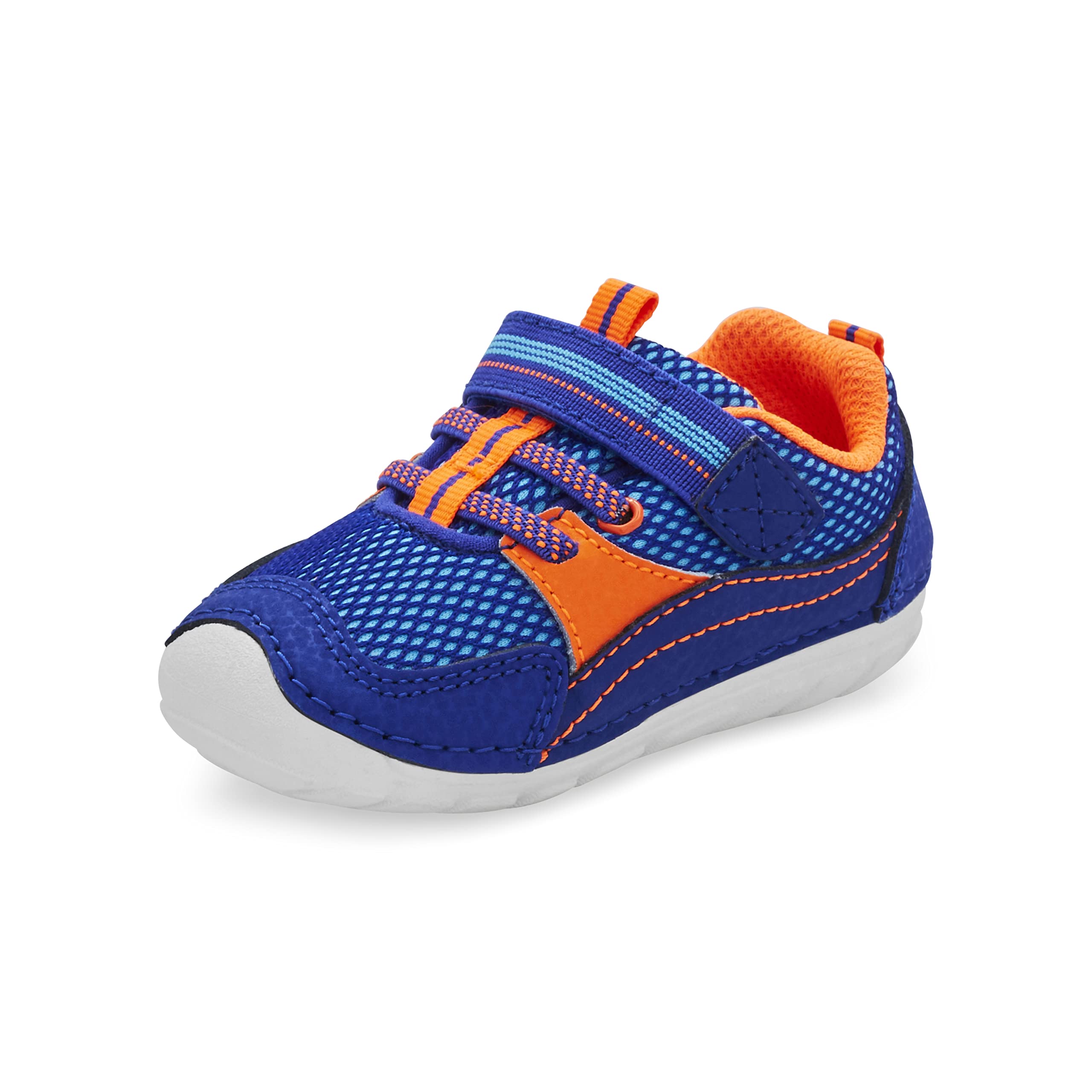 Stride Rite Baby Soft Motion Kylo 2.3 Sneaker, Blue Multi, 4 US Unisex Infant