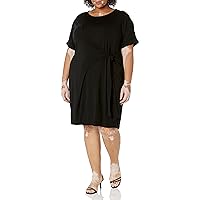 NIC+ZOE Women's Plus Size Eaze Tie Dress