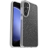 OtterBox Galaxy S23 FE Prefix Series Case - STARDUST (Clear/Glitter), ultra-thin, pocket-friendly, raised edges protect camera & screen, wireless charging compatible (Single Unit Ships in Polybag)