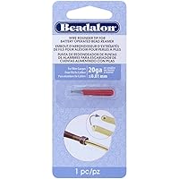 Beadalon Wire Rounder Burr Attachment Use with Battery Operated Bead Reamer and 20 and Smaller Gauge Wires