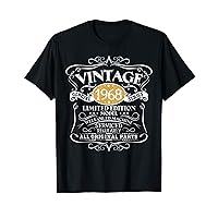 Vintage 1968 53rd Birthday Gift Men Women Original Design T-Shirt