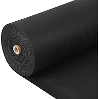 Geotextile Landscape, 6ft x 300ft & 6oz Geotextile Fabric, PP Drainage 350N Tensile Strength & 440N Load Capacity, for Driveway & Road Stabilizationr, Erosion Control, French Drains