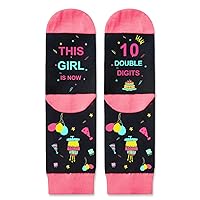 Funny Saying Knitted Socks, Birthday Gifts for Preteen Girls Boys 10-12 years