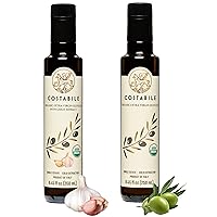 Garlic Infused EVOO & Classic Blend Medium Intensity - Rich in polyphenols and antioxidants - COSTABILE