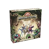 Dungeon Fighter, Strategy Cooperative Board Game, Communicate Quickly and Well, Dexterity is Key, Throw the Dice for Great Success, For 1 to 6 Players, Ages 8 and up