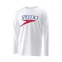 Speedo T-Shirt Long Sleeve Crew Neck Vintage