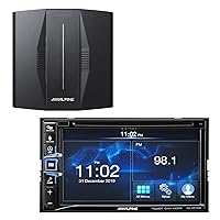 Alpine INE-W970HD Audio/Video/Nav Apple CarPlay and Android Auto & PXE-C80-88 OPTIM8 8-Channel Hi-Res DSP Amp Bundle