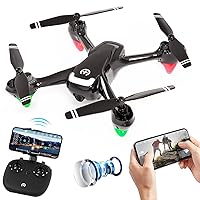IDEA12 Mini Drones with HD Camera, Foldable FPV RC Quadcopter Gifts for  Adults with 360° Active Obstacle Avoidance 2 Batteries