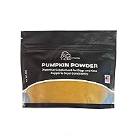 PetVitaminShop Pumpkin for Dogs & Cats, 100% Made in USA, Pumpkin Powder for Dogs, Digestive Support, Fiber, Healthy Stool, 5 oz