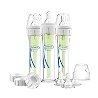 Accufeed Anti-Colic Baby Bottle with Preemie Nipple - 60cc - 3pk