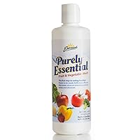 Purely Essential Fruit & Vegetable Wash, None, 16 Fl Oz (Pack of 6)