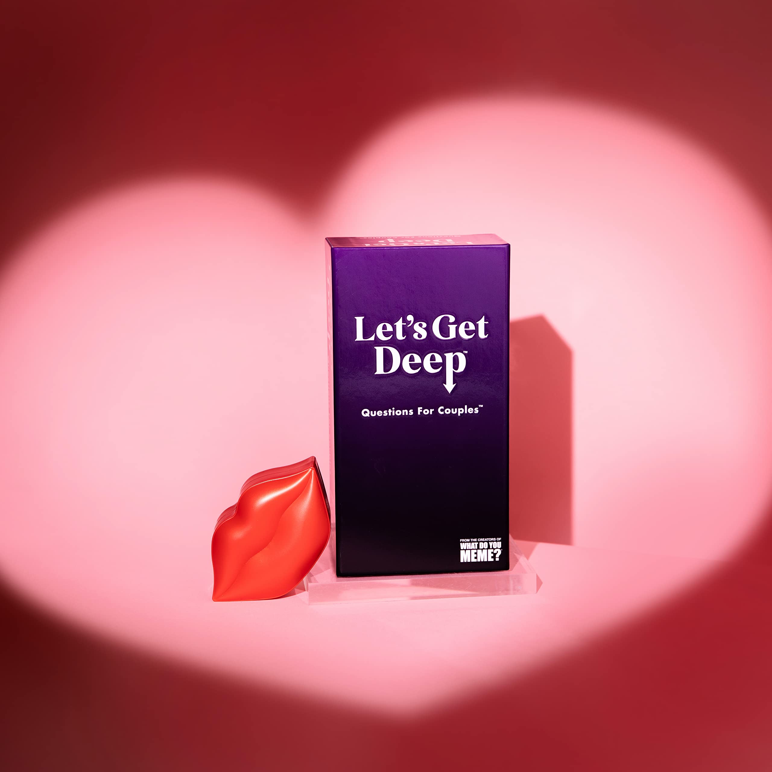 Let's Get Deep - Conversation Cards for Couples - Love Language Card Game by What Do You Meme?
