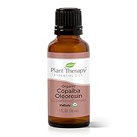 Plant Therapy Copaiba Oleoresin Organic Essential Oil 100% Pure, Undiluted, Natural Aromatherapy, Therapeutic Grade 30 mL (1 oz)