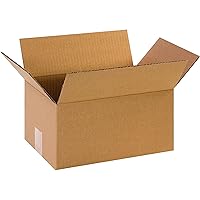 TAPE LOGIC 12 x 8 x 6 Corrugated Cardboard Boxes, Small 12