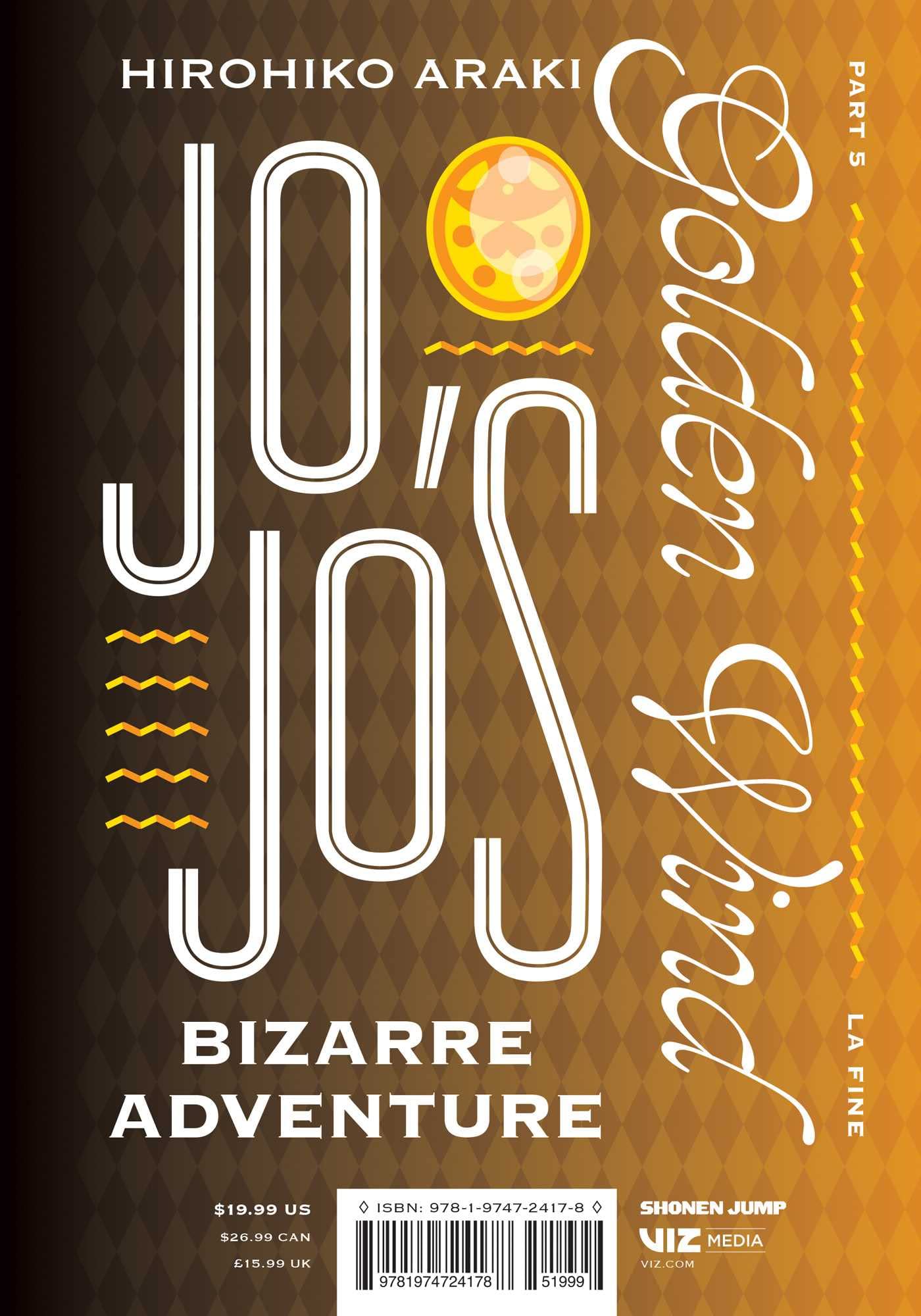 JoJo's Bizarre Adventure: Part 5--Golden Wind, Vol. 9 (9)