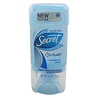 Outlast Completely Clean Scent Women's Clear Gel Antiperspirant & Deodorant 2.6 Oz