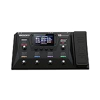 Zoom G6 Guitar Multi-Effects Processor with Expression Pedal, Touchscreen Interface, 100+ Built in Effects, Amp Modeling, IR’s, Looper, & Audio Interface for Direct Recording to Computer